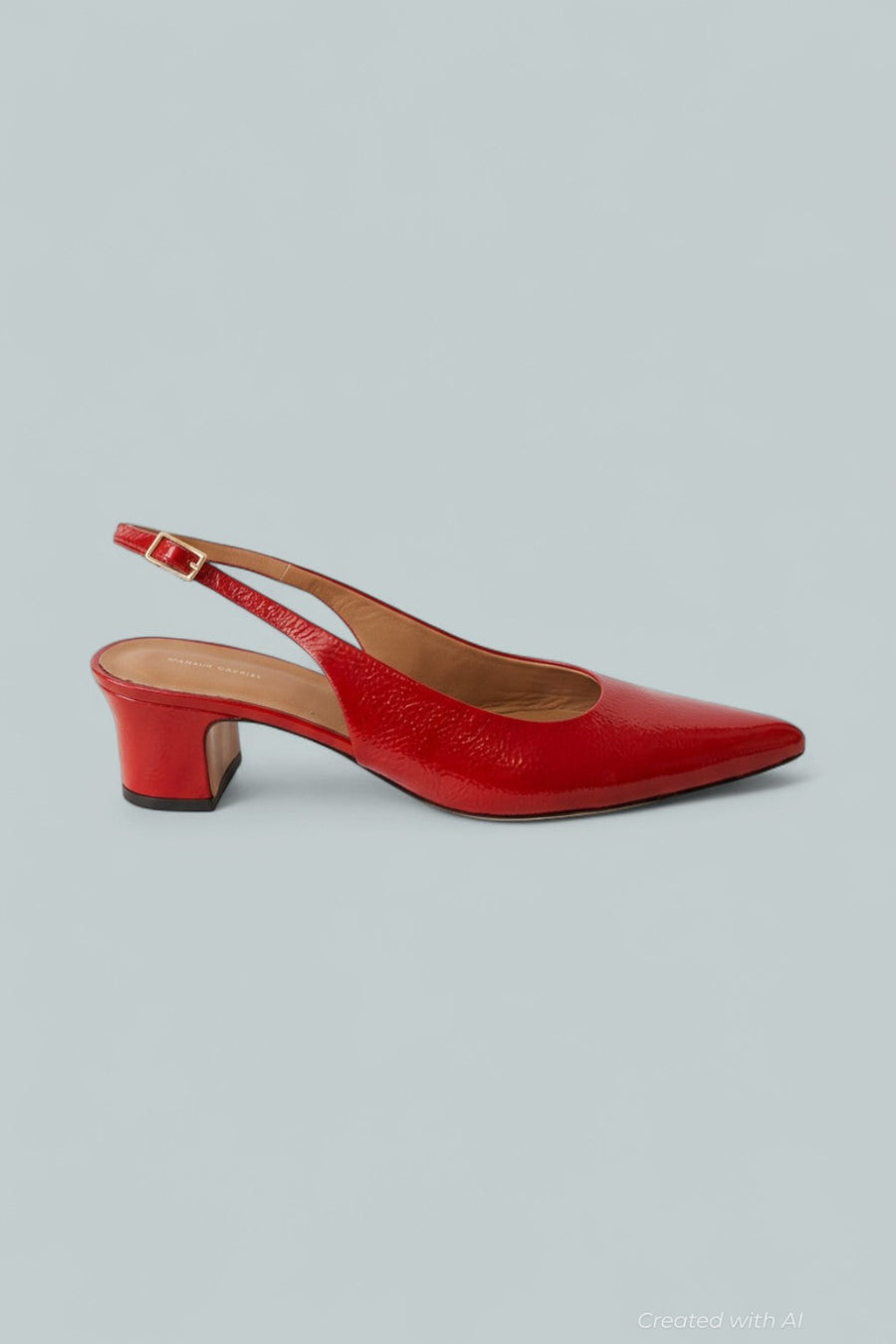 Women’s Slingback Pumps - Poppy - 8.5 US / 38.5 EU - Slingback