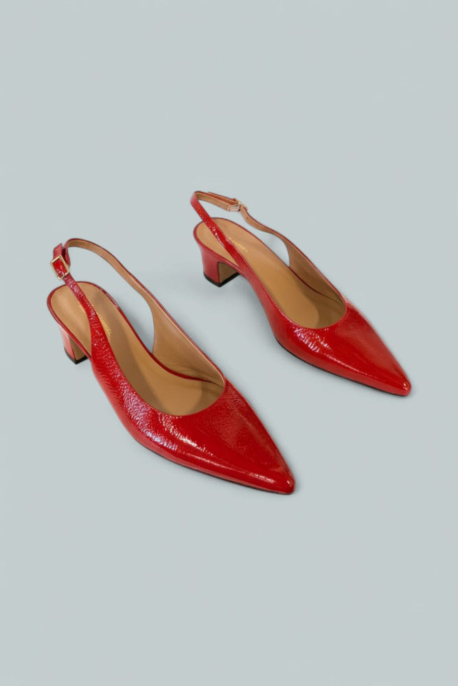 Women’s Slingback Pumps - Poppy - 8.5 US / 38.5 EU - Slingback