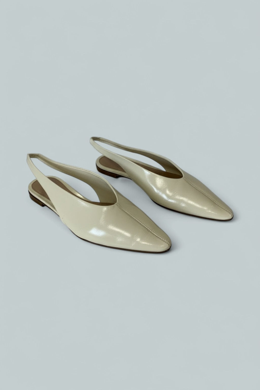 Women’s Sofia Slingback Flats - Sand - 9 US / 39 EU - Pumps