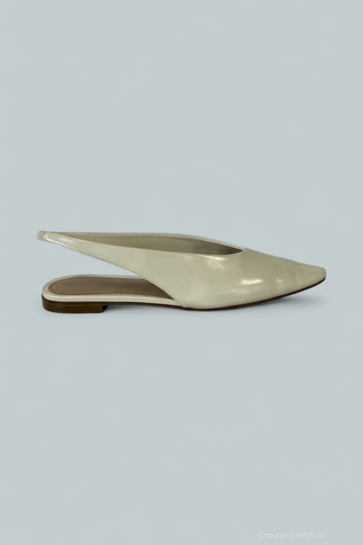 Women’s Sofia Slingback Flats - Sand - 9 US / 39 EU - Pumps