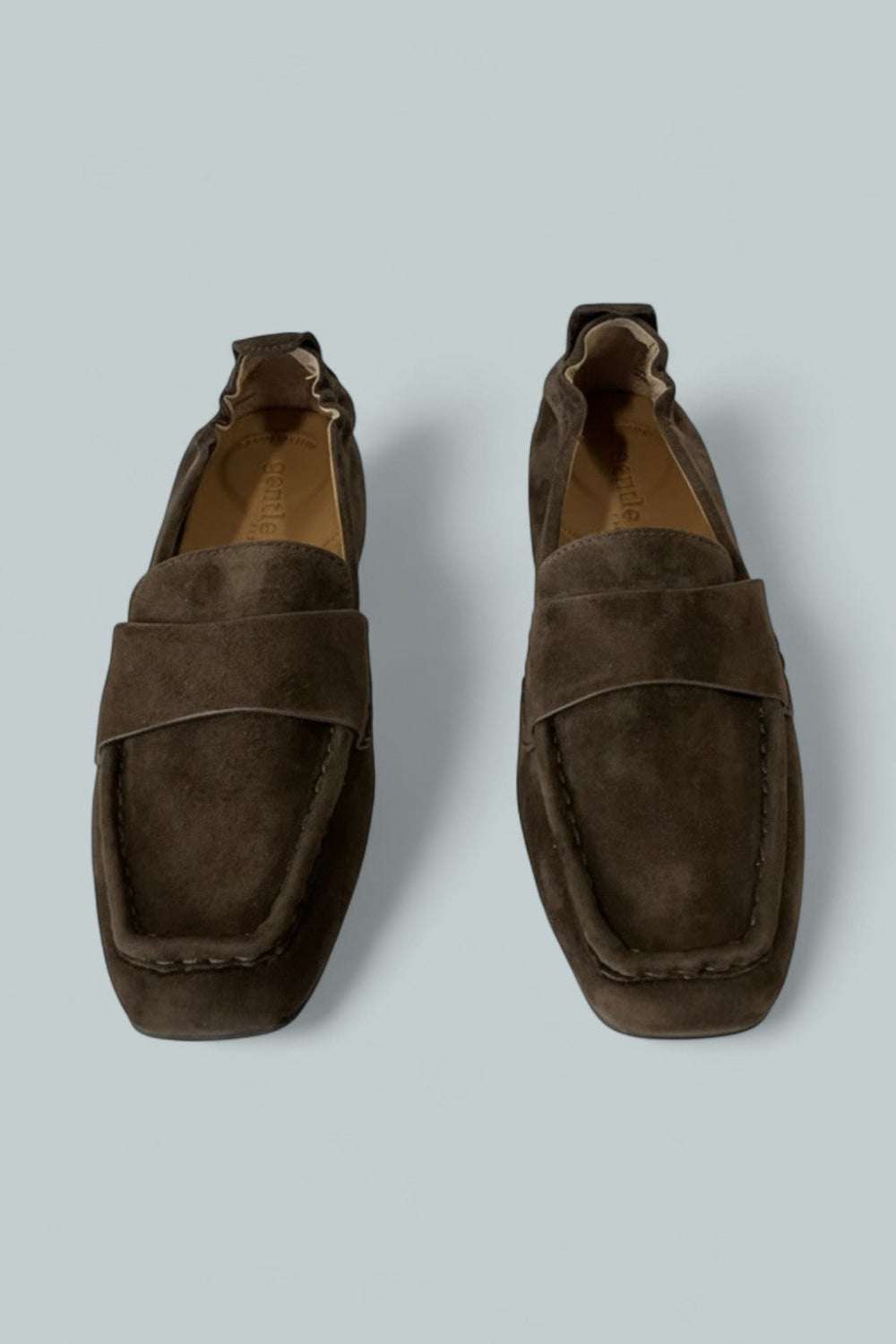 Women’s Sophie Square Toe Flats - Chocolate - 7 - Flats
