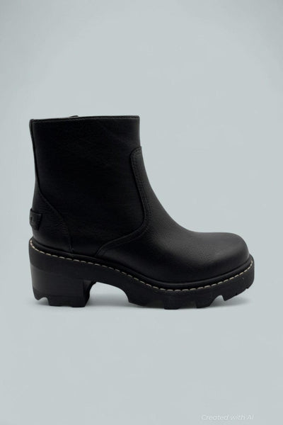 Women’s SOREL Joan Now Zip Booties - Black - 6.5 B MEDIUM - Boot
