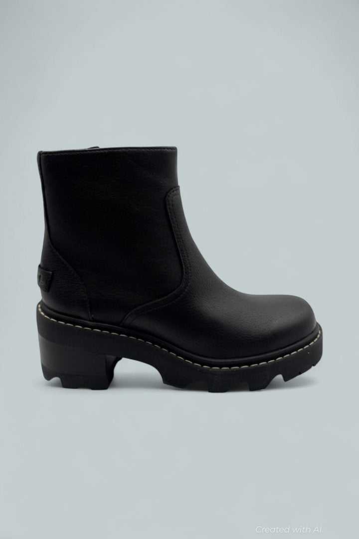Women’s SOREL Joan Now Zip Booties - Black - 6.5 B MEDIUM - Boot