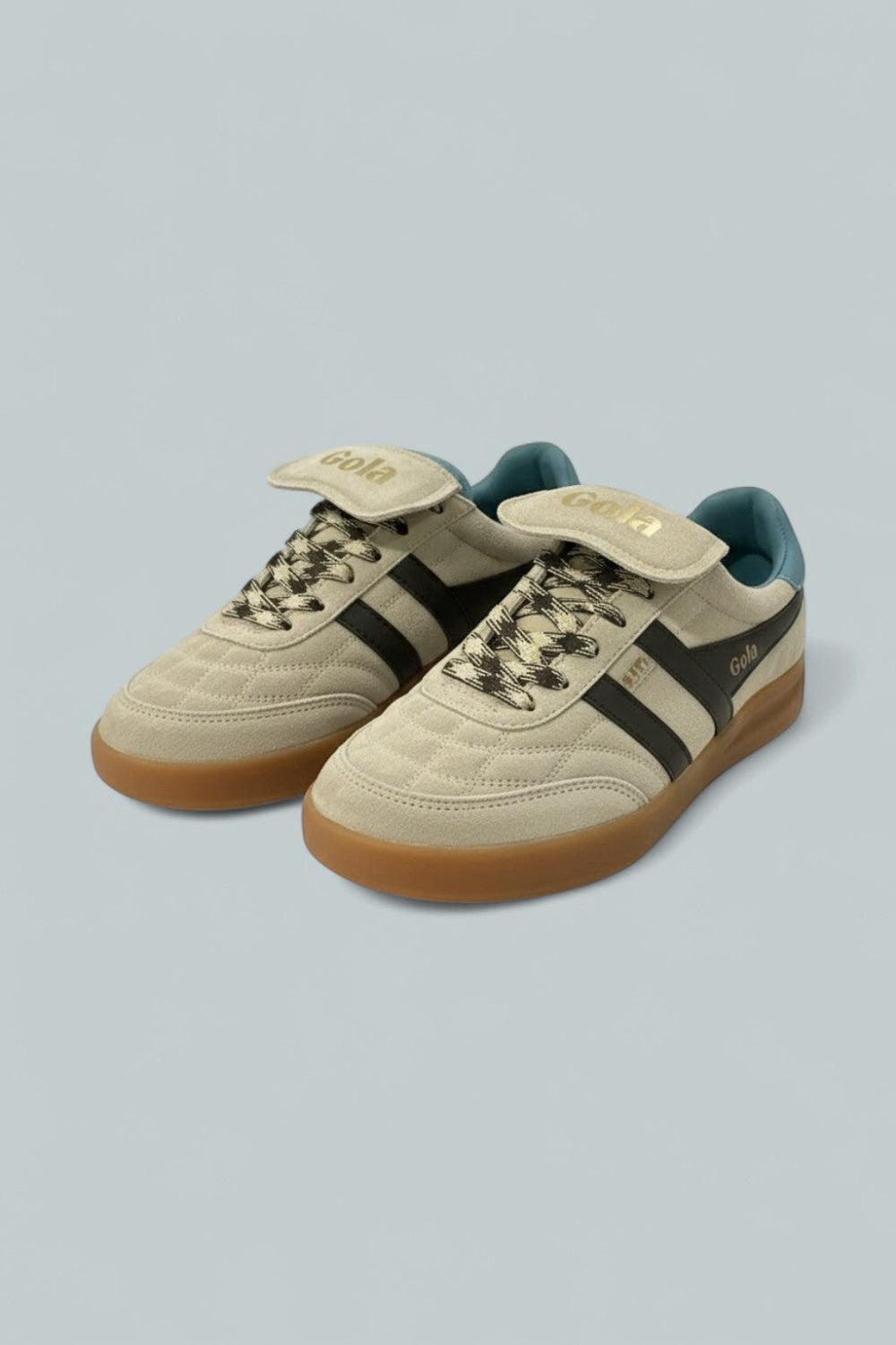 Women’s Stadia 86 Leather Sneakers - Bone/Mocha - 6 - Sneaker