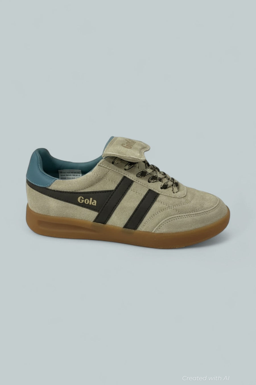 Women’s Stadia 86 Leather Sneakers - Bone/Mocha - 6 - Sneaker