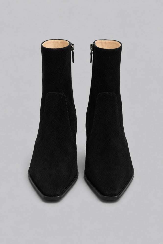 Women’s Stassi Zip Booties - Black - Boots