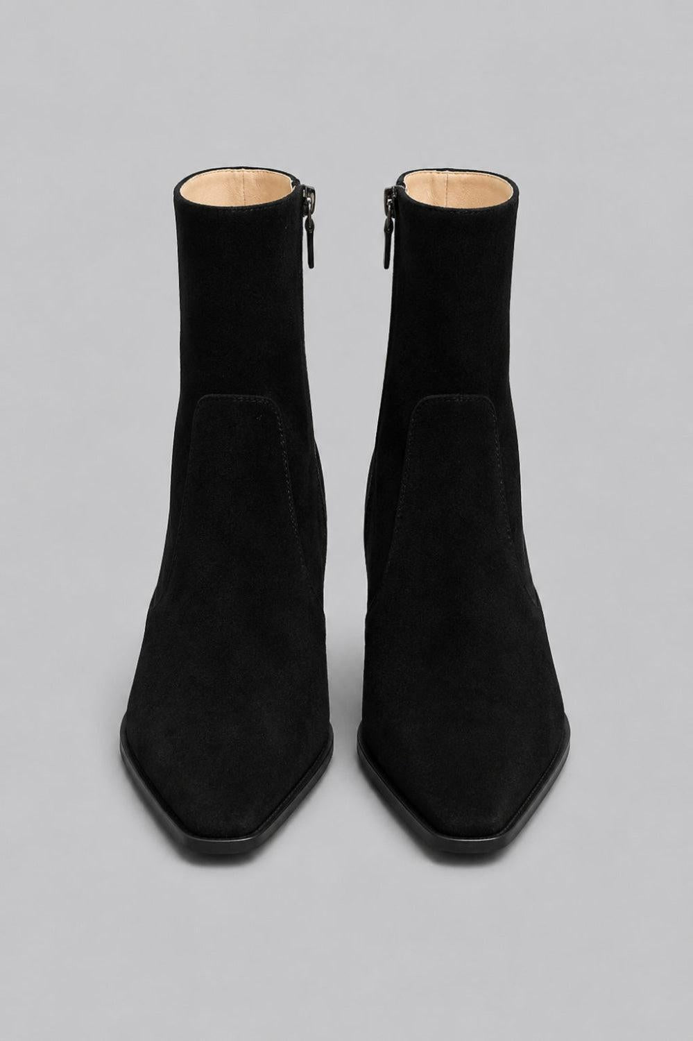 Women’s Stassi Zip Booties - Black - Boots
