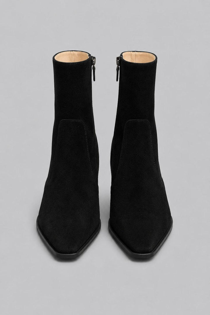 Women’s Stassi Zip Booties - Black - Boots