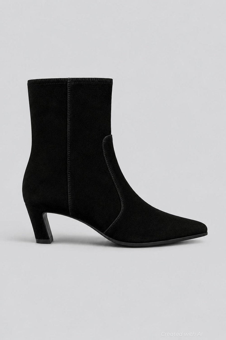 Women’s Stassi Zip Booties - Black - Boots