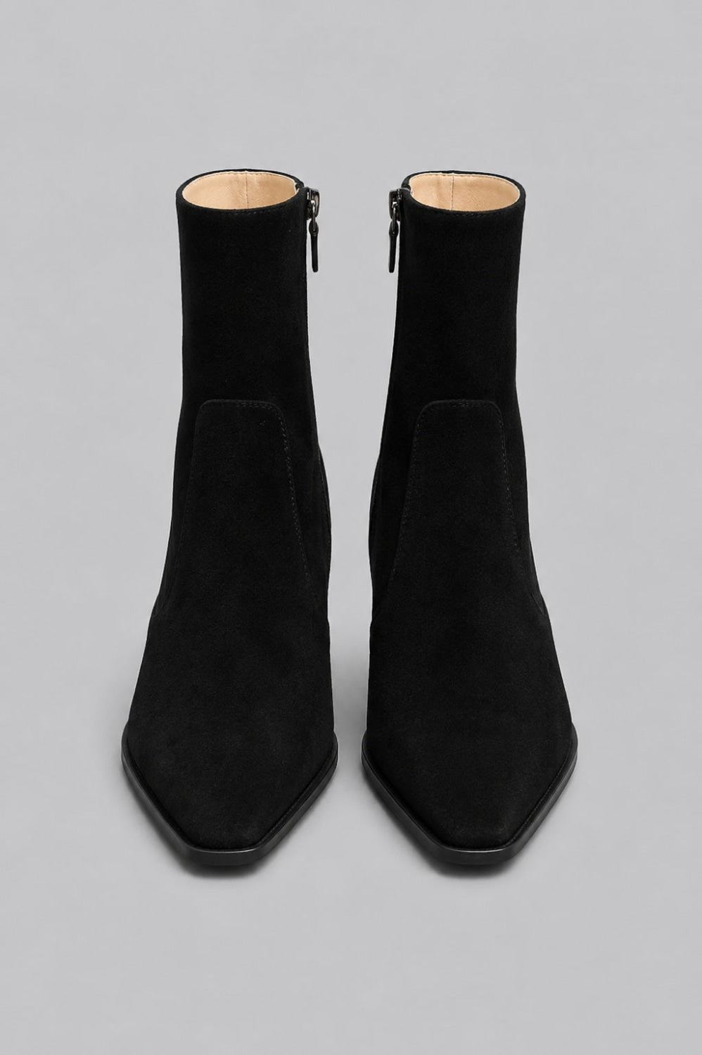 Women’s Stassi Zip Booties - Black - Boots