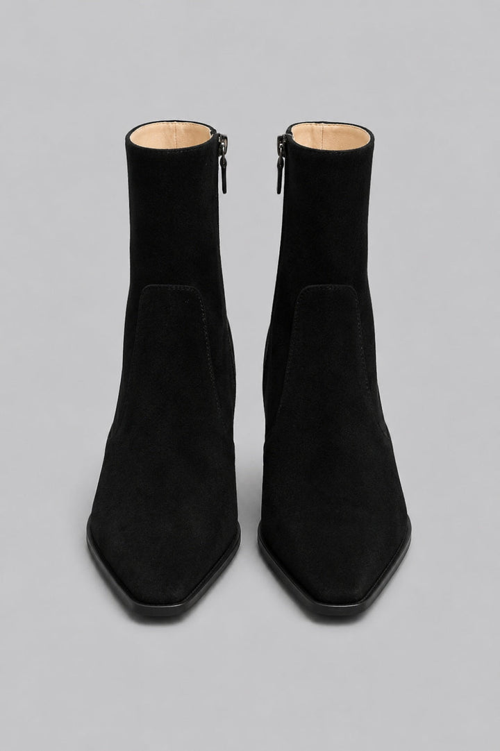 Women’s Stassi Zip Booties - Black - Boots
