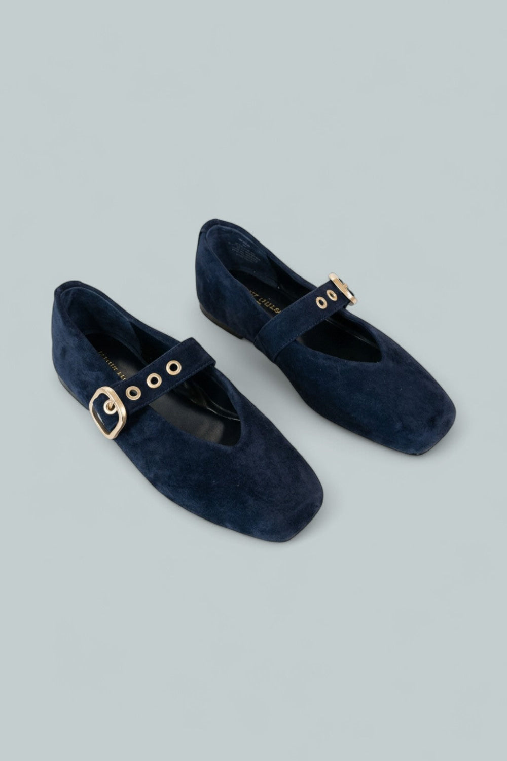 Women’s Stella Flats - Navy Suede - 6 - Flats