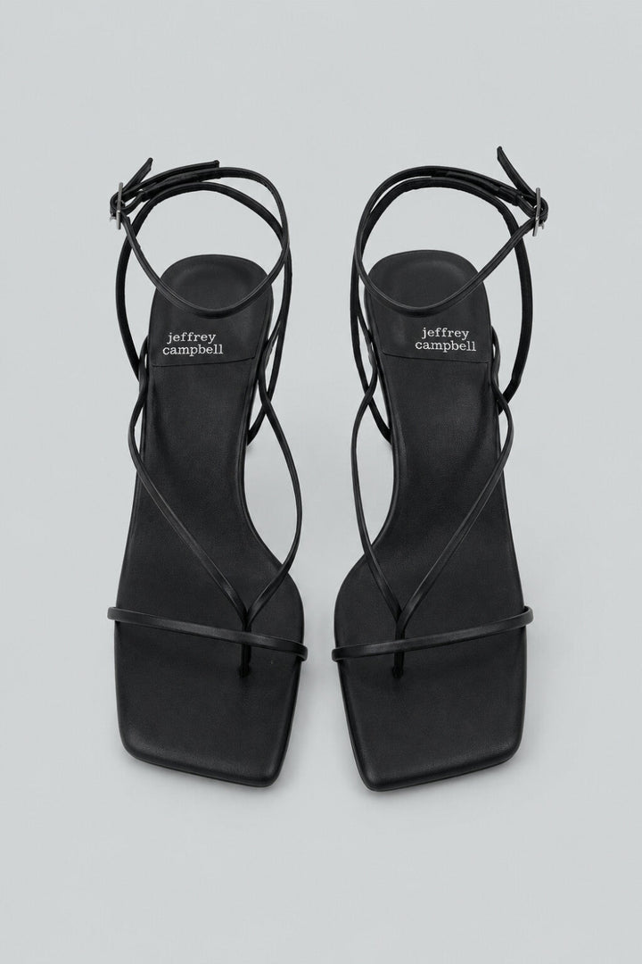 Women’s Strappy Sandals - Black - Sandal