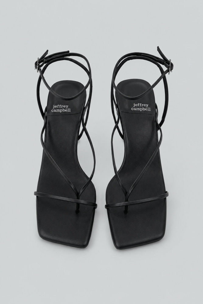 Women’s Strappy Sandals - Black - Sandal