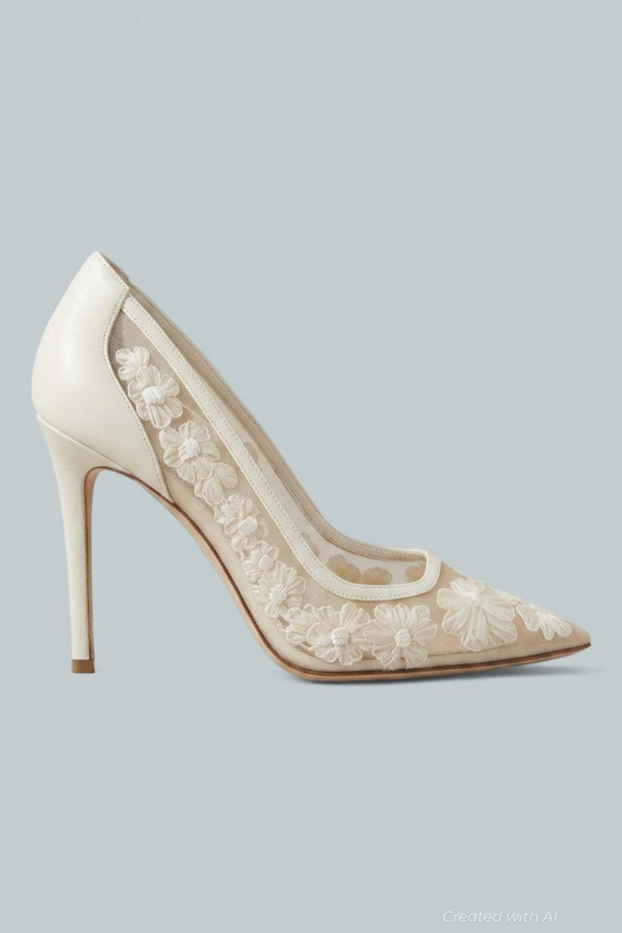Women’s Stuart Power 100 Pumps - Cream - Stiletto