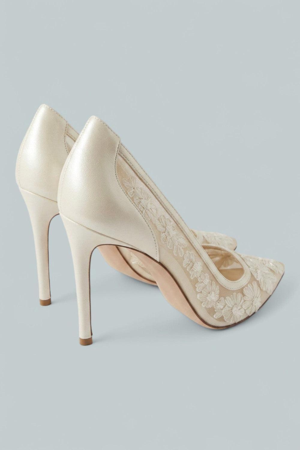 Women’s Stuart Power 100 Pumps - Cream - Stiletto