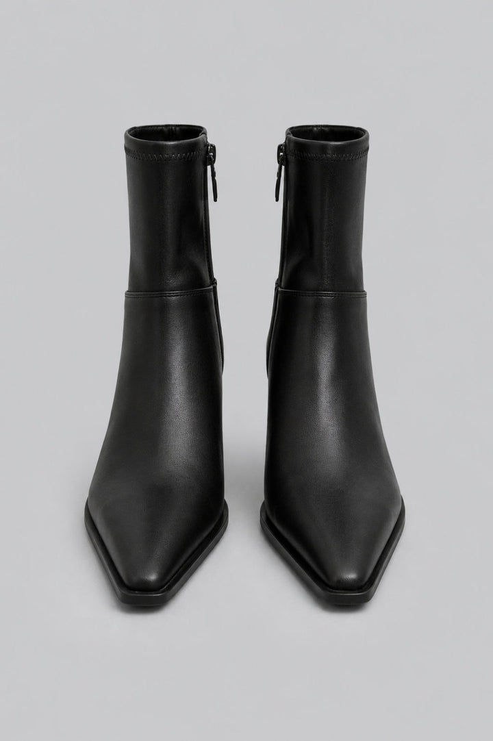 Women’s Stuart Power 75 Zip Booties - Black - 8 - Bootie