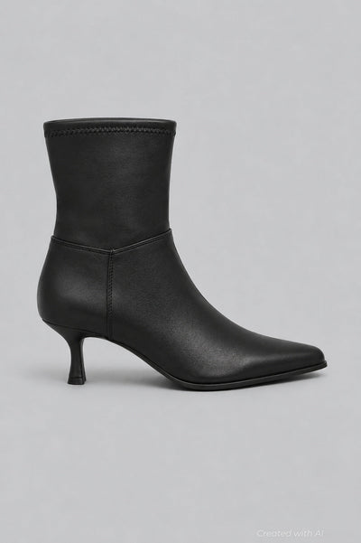 Women’s Stuart Power 75 Zip Booties - Black - 8 - Bootie