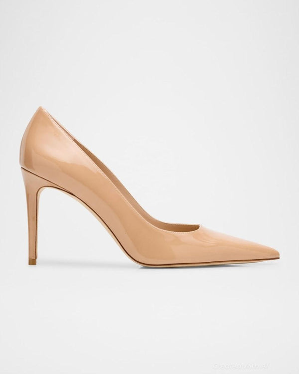 Women’s Stuart Power 85 Pumps - Adobe Patent - Heels