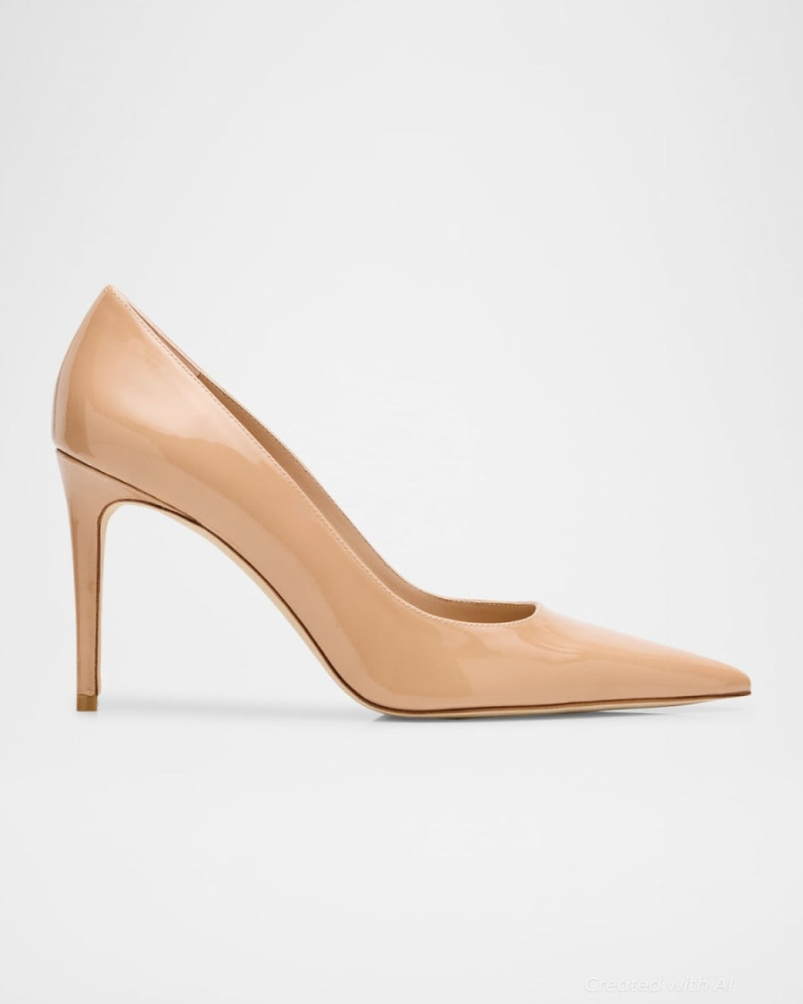 Women’s Stuart Power 85 Pumps - Adobe Patent - Heels