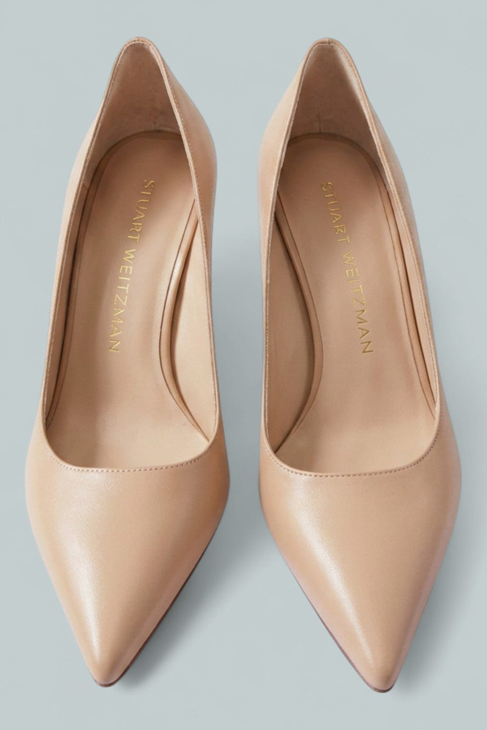 Women’s Stuart Power 85 Pumps - Adobe Smooth Leather - 6.5 - Heels