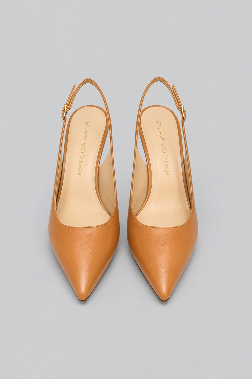 Women’s Stuart Power Slingback Pumps - Macchiato - 10 - Slingback