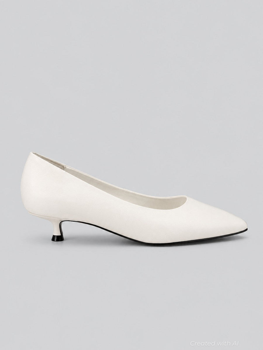 Women’s Subject Pumps - White - 11 - Heels