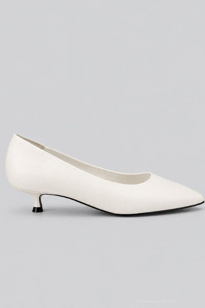 Women’s Subject Pumps - White - 11 - Heels