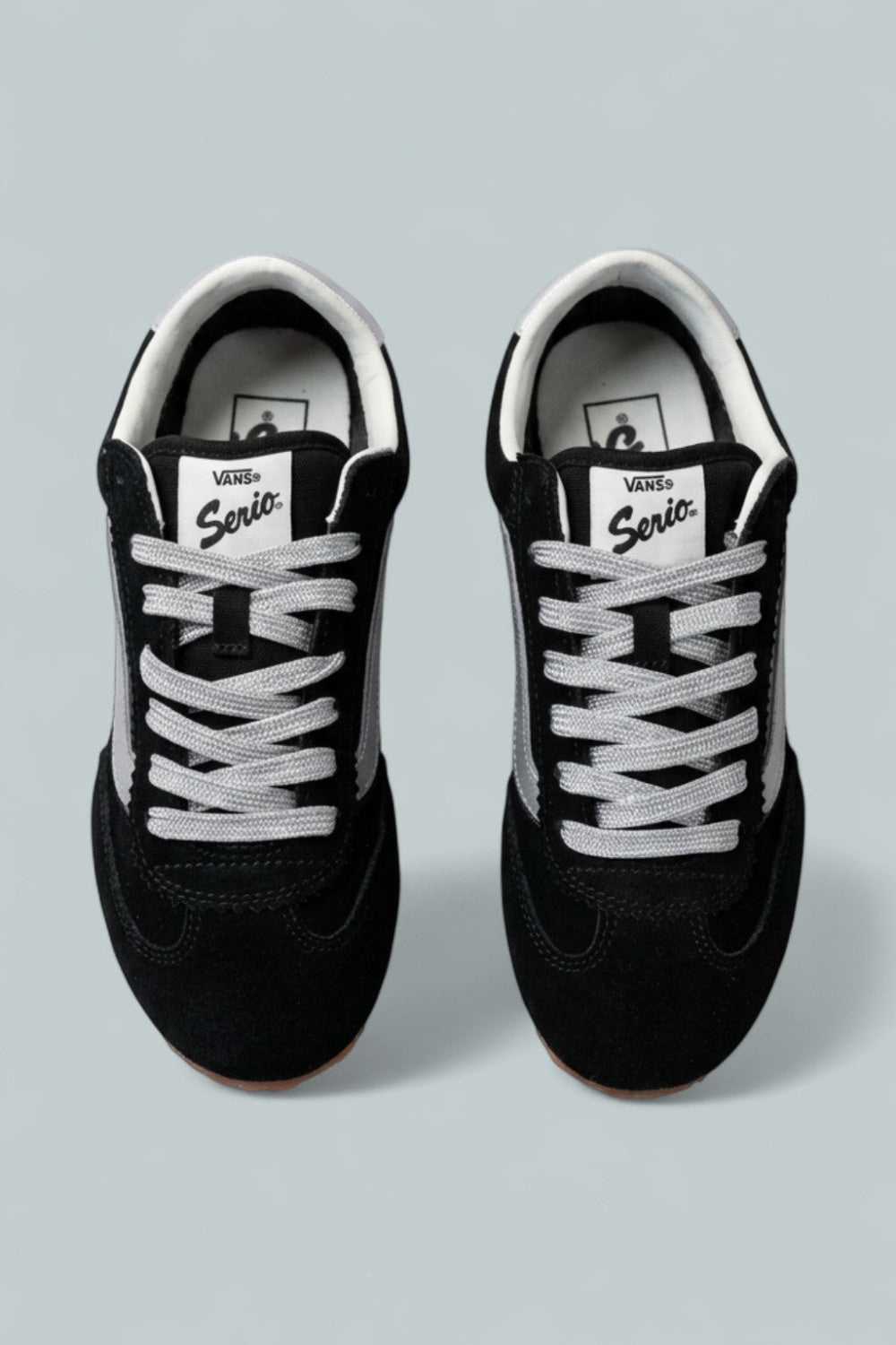 Women’s Super Lowpro Sneakers - Black Silver - 5.5 - Sneaker