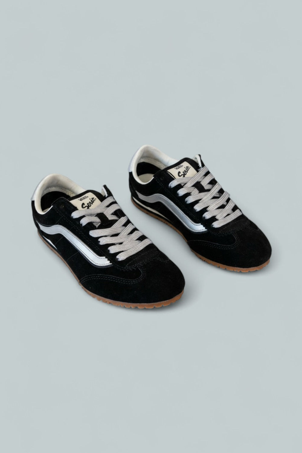 Women’s Super Lowpro Sneakers - Black Silver - 5.5 - Sneaker