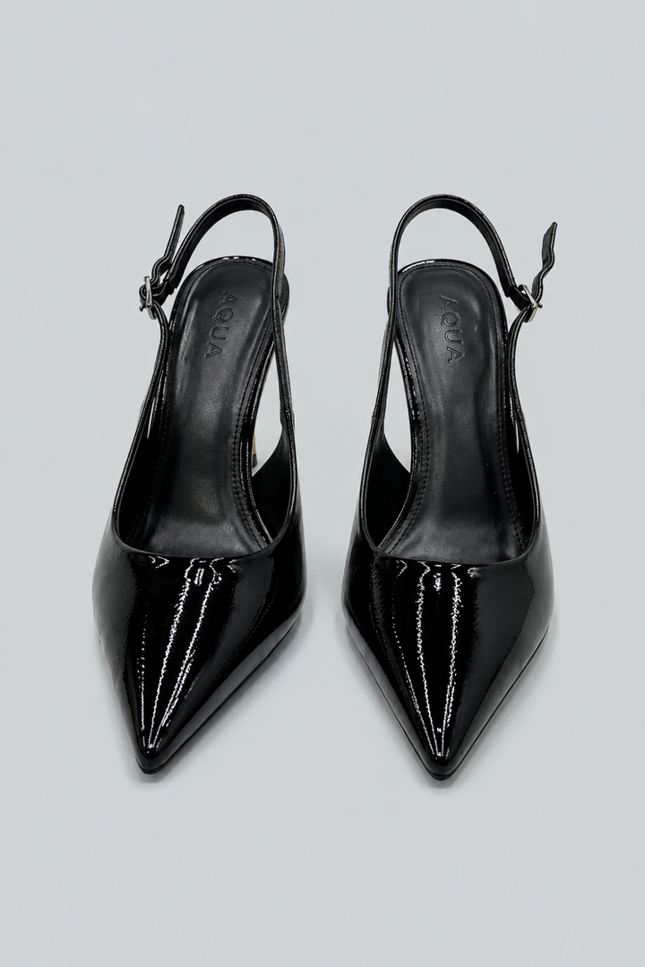 Women’s Taylr Pumps - Black Patent - 8 - Heels