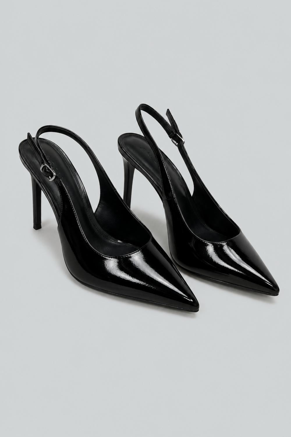 Women’s Taylr Pumps - Black Patent - 8 - Heels