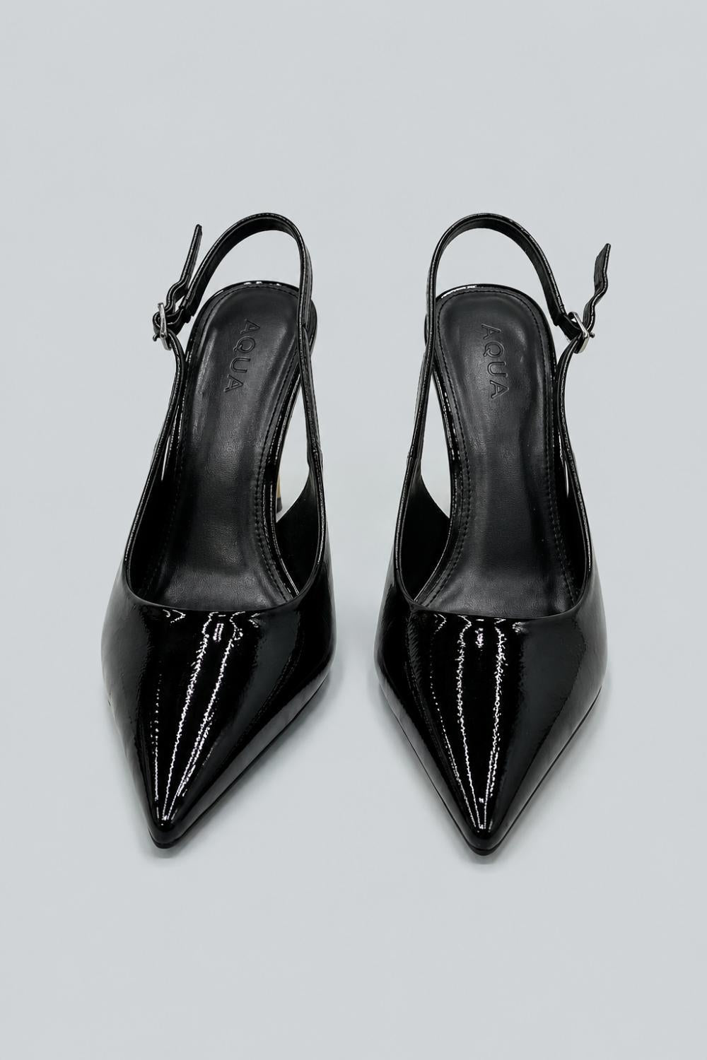 Women’s Taylr Pumps - Black Patent - 8 - Heels