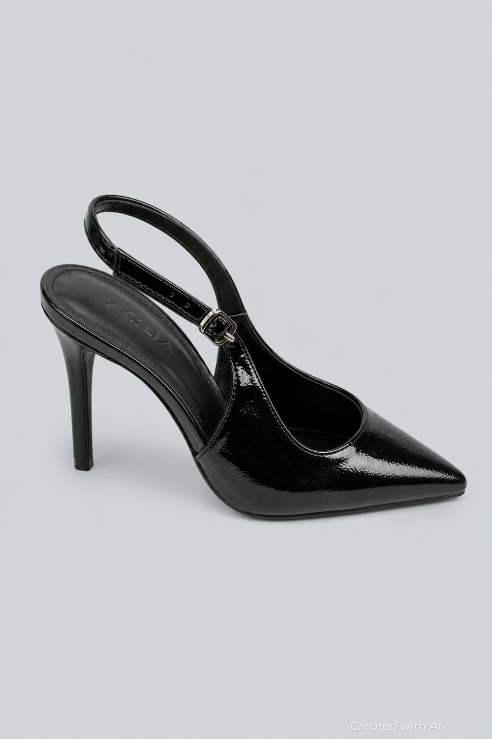 Women’s Taylr Pumps - Black Patent - 8 - Heels