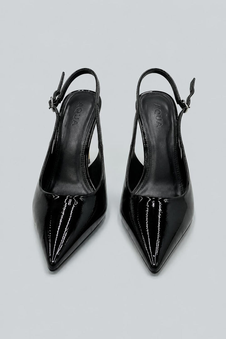Women’s Taylr Pumps - Black Patent - 8 - Heels