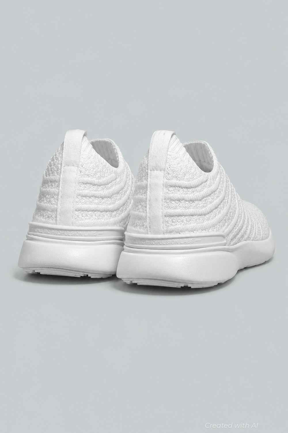 Women’s Techloom Wave Knit Low-Top Running Sneakers - White - 9 - Sneaker