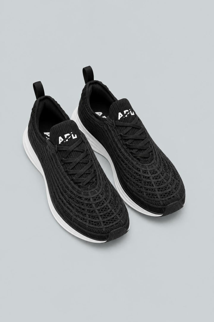 Women’s Techloom Zipline Sneakers - Black/White - 8 - Sneaker