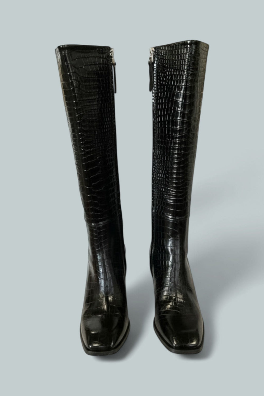 Women’s Teresa Block Heel Boots - Black - 10 US / 40 EU - Boots
