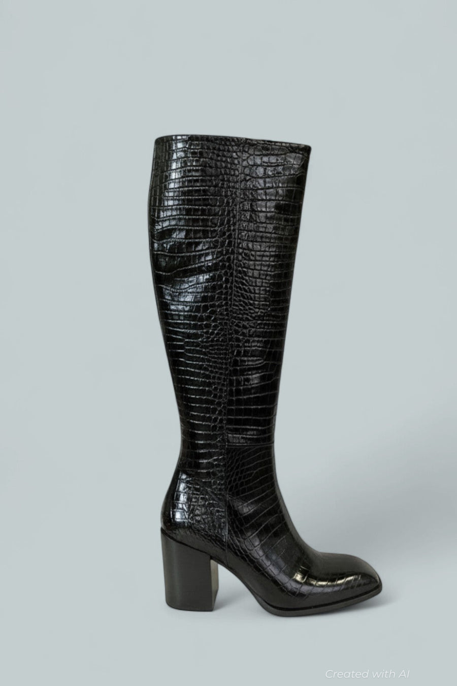 Women’s Teresa Block Heel Boots - Black - 10 US / 40 EU - Boots