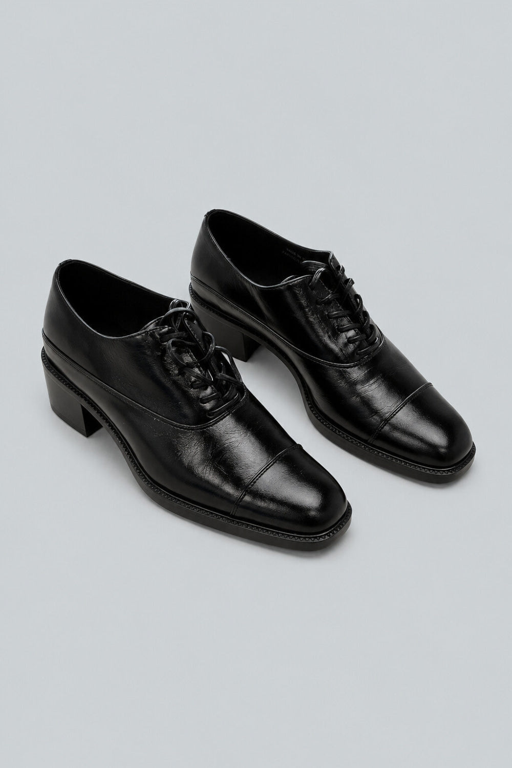 Women’s Thatch Oxfords - Black Crinkle - Oxford