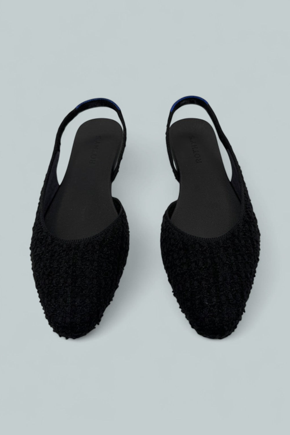 Women’s The Almond Slingback Flats - Black Boucle - 10 - Flats