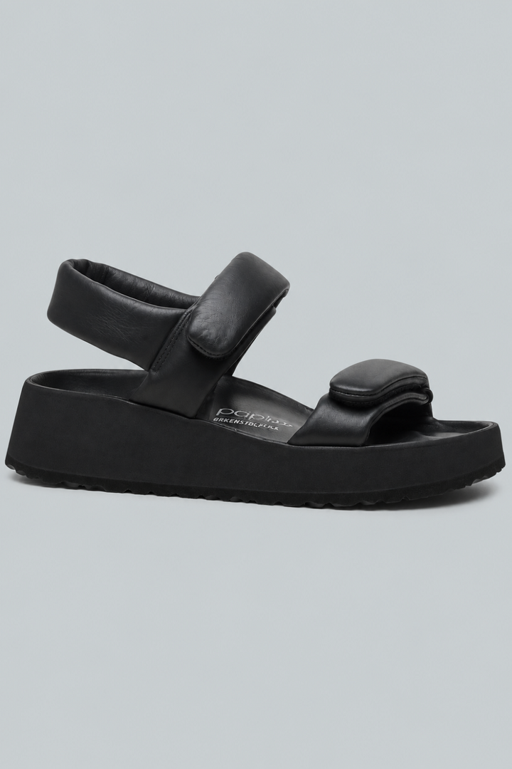 Women’s Theda Wedge Sandals - Black - 8 8.5 US / 39 EU - Sandal