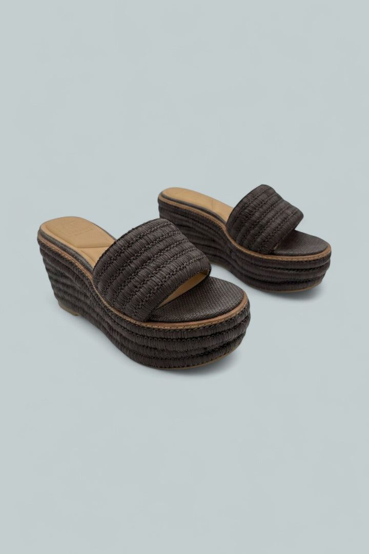 Women’s Throne Platform Sandals - Chocolate - Sandals