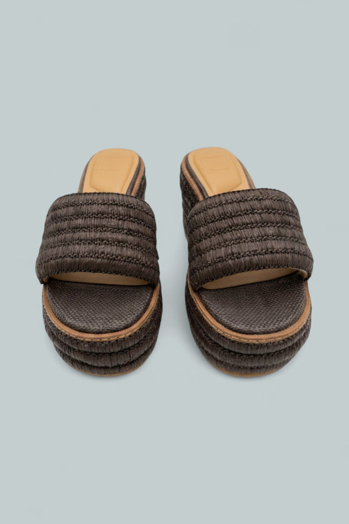 Women’s Throne Platform Sandals - Chocolate - Sandals