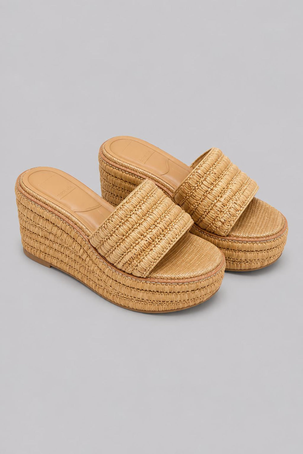 Women’s Throne Platform Sandals - Light Natural - 6.5 - Sandals