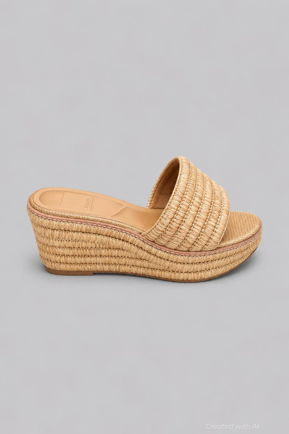 Women’s Throne Platform Sandals - Light Natural - 6.5 - Sandals