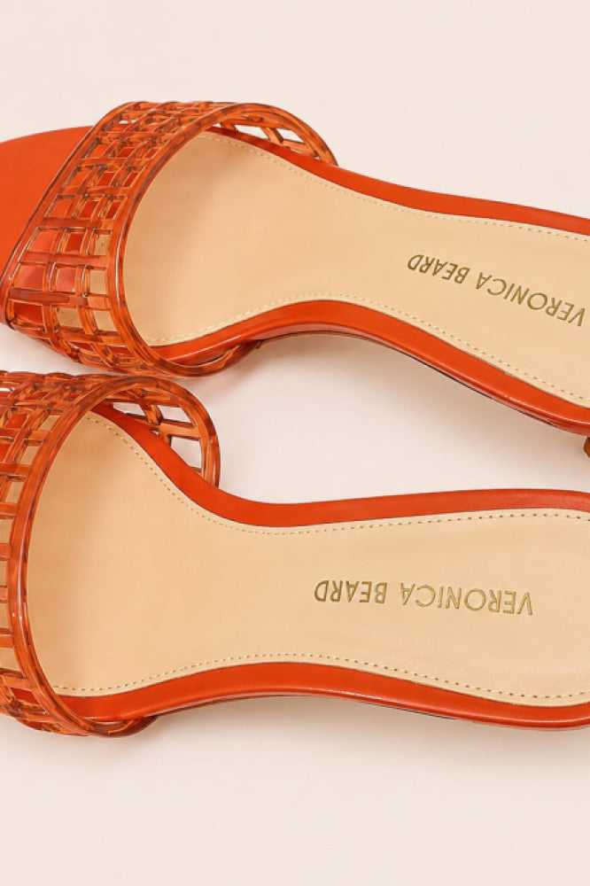 Women’s Tia Jelly Sandals - Persimmon - 5 - Sandal