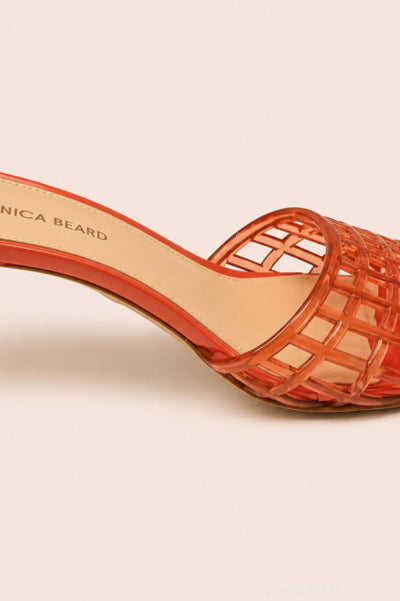 Women’s Tia Jelly Sandals - Persimmon - 5 - Sandal