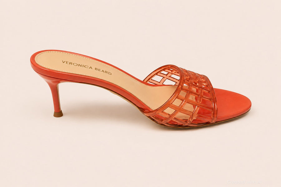 Women’s Tia Jelly Sandals - Persimmon - 5 - Sandal