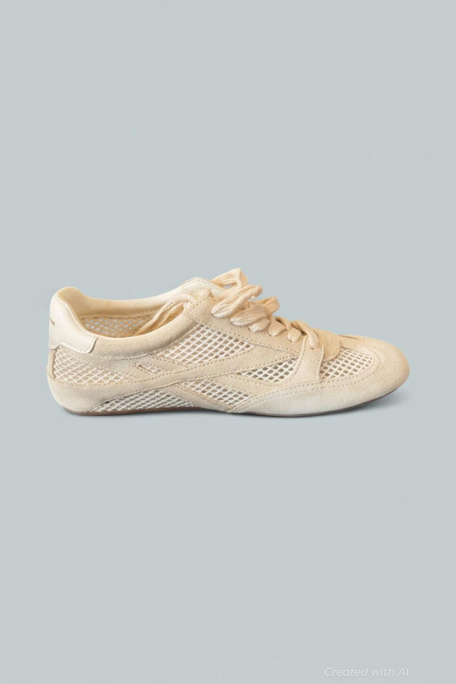 Women’s Tobi Lace-Up Shoes - New Ecru - 8 US - Sneaker